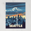 Suche nach vintage seattle postkarten Weltraumnadel