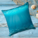 Recherche de fond marin coussins Turquoise