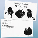 Recherche de noir et blanc chat cartes visite Vétérinaire
