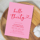 Recherche de trente invitations Minimal