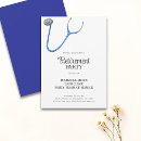 Recherche de infirmière retraite invitations Stéthoscope