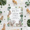 Recherche de safari africain papeterie Baby shower safari