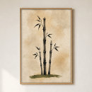 Recherche de bambou art Minimaliste