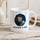 Recherche de coeur bleu tasses Pour lui