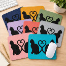 Suche nach katzen silhouetten mousepads Schwarzkatze