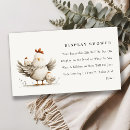 Recherche de poule et poussins invitations Mignon