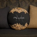 Suche nach elegantes blumen kissen Monogramm