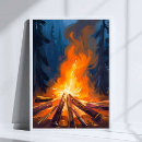 Suche nach lagerfeuer poster Wald