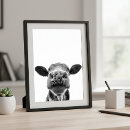 Suche nach lustiges kuh poster Druck