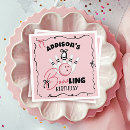 Recherche de anniversaire de bowling serviettes Rétro