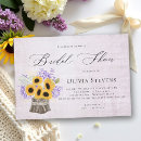 Recherche de tournesols vintages invitations Bride