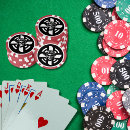 Recherche de crâne jetons poker Noir
