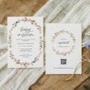 Recherche de bébé de fille invitations Aquarelle
