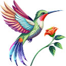 Suche nach kolibri kissen Blumen