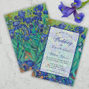 Recherche de van gogh invitations Bleu