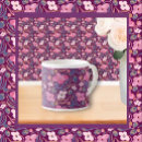 Recherche de modèle floral tasses Coloré