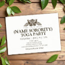 Recherche de sororité invitations Université