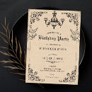 Suche nach gotischer geburtstag einladungen Vintage