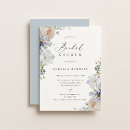 Recherche de blue bridal shower invitations Unique