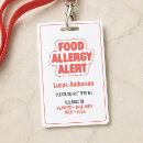 Recherche de allergie badges pvc Rouge