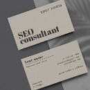 Recherche de seo cartes visite Consultant