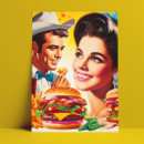 Suche nach retro burger postkarten Essen