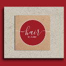 Recherche de cercle rouge cartes visite Professionnel