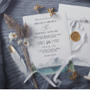 Recherche de de lac de montagne mariage invitations Moderne