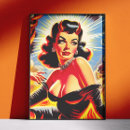 Suche nach retro pinup poster Vintage