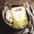 Recherche de petite coccinelle invitations Pour tous