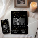 Recherche de mémorial moderne invitations Script
