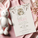 Recherche de hérisson invitations Mother to be