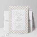Recherche de bébé mignon invitations Simple