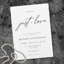 Recherche de juste marié invitations Élégant