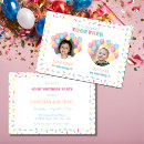 Recherche de confettis colorés invitations Pour enfants