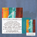 Recherche de peintre mur cartes visite Décorateur