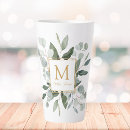 Recherche de feuille tropicale tasses Bridesmaid