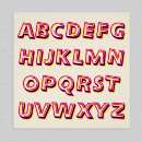 Recherche de vintage alphabet posters Pour tous