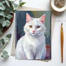 Suche nach weiße katze postkarten Malerei