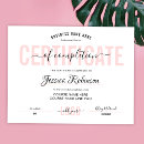 Recherche de certificat de récompense posters Salon de beauté
