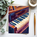 Recherche de piano queue cartes postales Noir