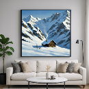 Recherche de cabine art Paysage hiver
