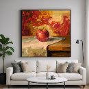Suche nach red apple poster Apfel