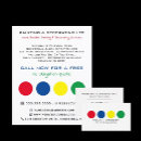 Recherche de multicolore cartes visite Peintre