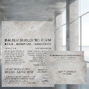 Recherche de bâtiment prospectus Construction