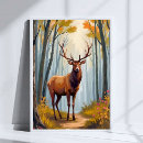 Suche nach elch poster Wald