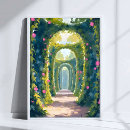 Suche nach verzauberte gärten poster Aquarell