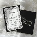 Suche nach schwarze spitze einladungen Bride