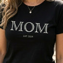 Recherche de maman modern vêtements Typographie