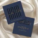 Recherche de coiffure verticales mini cartes visite Coiffeur